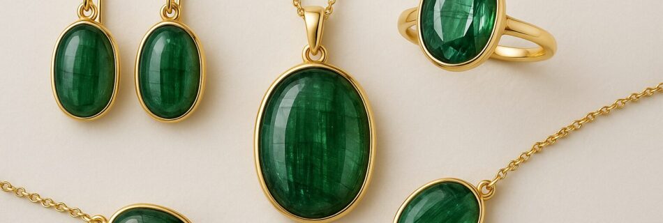 Green Kyanite Jewelry